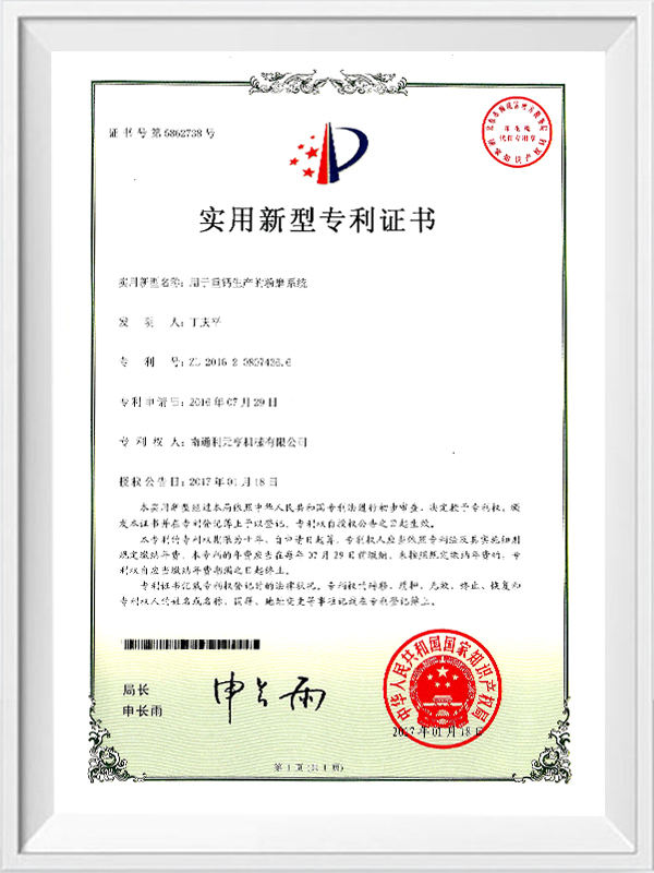 Slibesystem til tung calciumproduktion